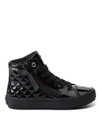 Buty dla dziewczynek - Geox Sneakersy J Kalispera G. D J944GD 000HH C9999 S Czarny - miniaturka - grafika 1