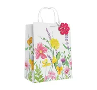 Zestawy upominkowe - Metrex duża torba prezentowa 002 Premium Flowers 5 - miniaturka - grafika 1