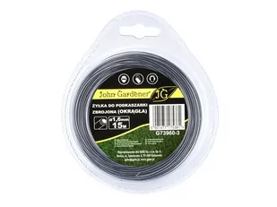 ŻYŁKA TNĄCA DO KOS I PODKASZAREK 1,6 MM 15 MB JG G73960-3 OKRĄGŁA ZBROJONA - Akcesoria do kos i kosiarek - miniaturka - grafika 1