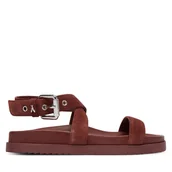 Sandały damskie - Sandały Patrizia Pepe 8X0113/L152-B882 Brązowy - miniaturka - grafika 1