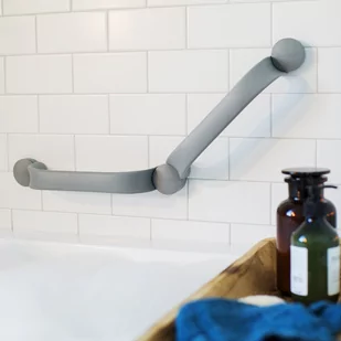 Etac Flex - uchwyt naścieny (Seria SPA) : długość - 60 cm, kolor etac  - Szary wulkaniczny, sposób montażu - klejenie - Akcesoria dla osób starszych i niepełnosprawnych - miniaturka - grafika 1