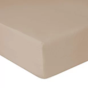 Matex Wysokie prześcieradło Jersey Premium z gumką beżowe 220x200x30 cm mx-220-pjp-016-30 - Prześcieradła - miniaturka - grafika 1
