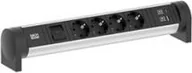 Kable - Kabel zasilający Bachmann BACHMANN CYCLE Desk 4xCEE7/3 1xswitch 1xUSB A/C 22W 0.2m GST18 - miniaturka - grafika 1