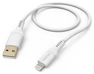 Kable USB - Hama Flexible, USB-A - Lightning, 1,5m, silikon, biały - miniaturka - grafika 1