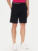Spodenki męskie - Tommy Hilfiger Szorty materiałowe Denton MW0MW42349 Granatowy Slim Fit - miniaturka - grafika 1