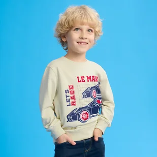 Cool Club, Bluza chłopięca, beżowa - Bluzy dla chłopców - miniaturka - grafika 1
