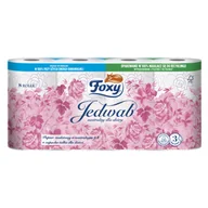 Papier toaletowy - Papier toaletowy JEDWAB 3-warstwowy 8 rolek Foxy - miniaturka - grafika 1