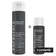 Zestawy kosmetyków damskich - Paulas Choice Paulas Choice Skin Perfecting 2% BHA Liquid + Skin Perfecting 2% BHA Liquid ZESTAW Płyn złuszczający z 2% kwasem salicylowym 118 ml + Płyn złuszczający z 2% kwasem salicylowym 30 ml - miniaturka - grafika 1