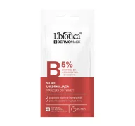 Maseczki do twarzy - L'BIOTICA DERMOMASK SILNIE UJĘDRNIAJĄCA MASECZKA DO TWARZY Z WITAMINĄ B3 8ML - miniaturka - grafika 1