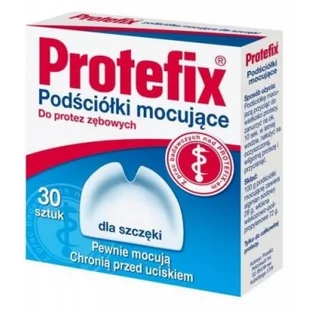 Queisser Pharma Protefix Podściółki mocujące do protez- żuchwa - Higiena protez i aparatów ortodontycznych - miniaturka - grafika 1