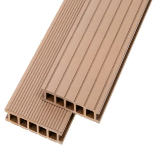Deska Tarasowa Kompozytowa Orzech 20X140X2200 (1Szt=0,308 M2) - Podesty i deski tarasowe - miniaturka - grafika 1