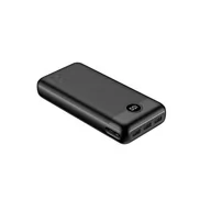 Powerbanki - Veger Power Bank Veger L30 - 30 000mah Lcd Quick Charge Pd20w Czarny W3008pd - miniaturka - grafika 1