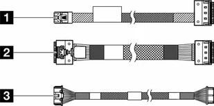 Lenovo LENOVO ISG ThinkSystem SR650 V3 M.2 SATA/x4 NVMe SFF RAID Cable Kit - Kable komputerowe i do monitorów - miniaturka - grafika 1