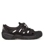 Buty dla chłopców - Sandały Jack Wolfskin Levente Sandal A64080 M Czarny - miniaturka - grafika 1