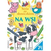 Seria ze słoneczkiem Na wsi Nowa - Kolorowanki, wyklejanki - miniaturka - grafika 1