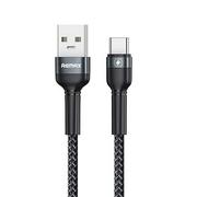 Kable USB - Remax Jany kabel USB - USB Typ C 100 W 5 A Power Delivery 1 m czarny (RC-170) - miniaturka - grafika 1