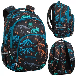 Coolpack Basic Plus Plecak szkolny Unisex dzieci, Fossil, 43 x 30 x 19 cm, Designer - Plecaki szkolne i tornistry - miniaturka - grafika 1
