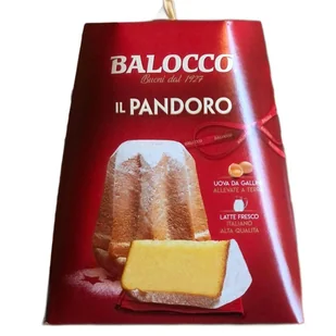 Włoska babka Il Pandoro - Balocco siostra panettone 750g bez dodatków - Szybkie dania obiadowe - miniaturka - grafika 1