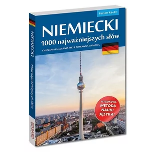 Niemiecki. 1000 najważniejszych słów - Książki obcojęzyczne do nauki języków - miniaturka - grafika 1