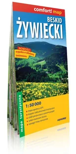 PRACA ZBIOROWA Comfort! map Beskid Żywiecki 1:50 000 mapa - Pozostałe książki PRACA ZBIOROWA Comfort! map Beskid Żywiecki 1:50 000 mapa - Pozostałe książki - miniaturka - grafika 1