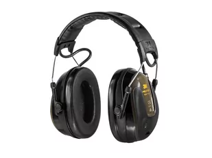 3M PELTOR Ochronniki słuchu Peltor ProTac Hunter aktywne, czarno-oliwkowe (MT13H222A) MT13H222A - Ochronniki słuchu - miniaturka - grafika 1