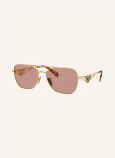 Prada Okulary Przeciwsłoneczne Pr a50s gold - Okulary przeciwsłoneczne - miniaturka - grafika 1