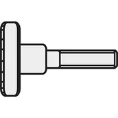 Śruby i nakrętki - TOOLCRAFT  łbem radełkowanym DIN 464 M4 x 16 10 szt - miniaturka - grafika 1