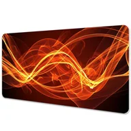 Podkładki na biurko - Podkładka na biurko Ognisty płomień 90x45 cm - miniaturka - grafika 1