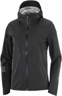 Kurtki i kamizelki sportowe damskie - Salomon Kurtka Salomon Bonatti Waterproof W Black C16526 - miniaturka - grafika 1