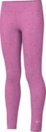 Legginsy - Nike Legginsy dziewczęce Essntl Mr Lgn - miniaturka - grafika 1