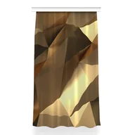 Zasłony - Gotowa zasłona Złota folia do sypialni 150x260 cm, Fabricsy - miniaturka - grafika 1