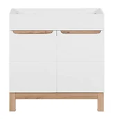 Szafki łazienkowe - Stojąca szafka pod umywalkę 80 cm M9-R36 - miniaturka - grafika 1