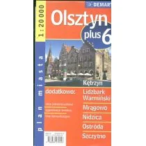 Olsztyn - plan miasta (skala 1:20 000) - Praca zbiorowa - Atlasy i mapy - miniaturka - grafika 1