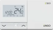 Regulatory i termostaty - Przewodowy tygodniowy regulator temperatury E901 - miniaturka - grafika 1