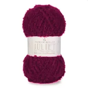 Pasmanteria - włóczka NAKO JULIET kol. 11281 / ciemny róż - miniaturka - grafika 1