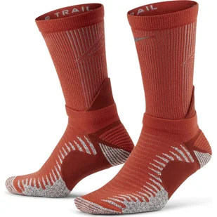 Skarpety Nike Trail CU7203 (kolor Czerwony, rozmiar 5.5) - Skarpetki damskie - miniaturka - grafika 1