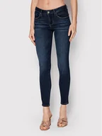 Spodnie damskie - Guess Jeansy Annette W2YA99 D4Q03 Granatowy Skinny Fit - miniaturka - grafika 1