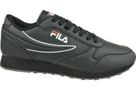 Moda i Uroda OUTLET - Fila Orbit Low 1010263-12V, Męskie, buty sneakers, Czarny - miniaturka - grafika 1