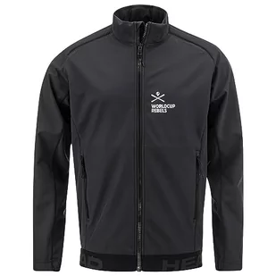 HEAD RACE SOFTSHELL kurtka męska, czarna, rozmiar XXL - Kurtki męskie - miniaturka - grafika 1