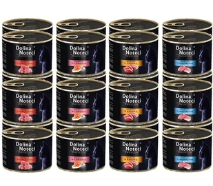 Dolina Noteci Premium dla kota Mix Smaków 24x185g 49358-uniw - Mokra karma dla kotów - miniaturka - grafika 1