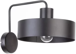 Sigma Vasco kinkiet 1-punktowy czarny 31555 31555 - Lampy ścienne - miniaturka - grafika 1