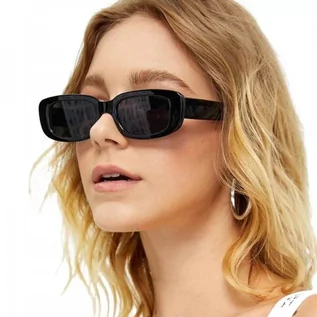 Okulary przeciwsłoneczne - Retro Stylion Damskie okulary przeciwsłoneczne prostokątne STL11 STL11 - grafika 1