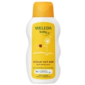 Kosmetyki kąpielowe dla dzieci - Weleda Calendula, relaksujący krem do kąpieli dla dzieci z nagietkiem lekarskim, od 1 dnia życia, 200 ml - miniaturka - grafika 1