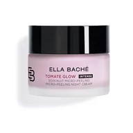 Kremy do twarzy - Ella Baché Tomate Glow mikropeeling na noc 50 ml – wygładzający krem na noc SOS dla promiennej, regenerowanej skóry – krem do twarzy z przeciwutleniaczami i AHA Trio - miniaturka - grafika 1