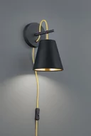 Lampy ścienne - Trio LAMPA ścienna ANDREUS 207500179 klasyczna OPRAWA kinkiet czarny 207500179 - miniaturka - grafika 1