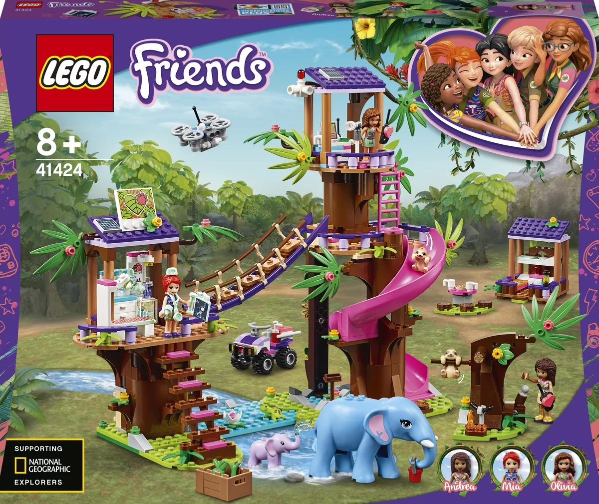 LEGO Friends  Baza ratownicza 41424