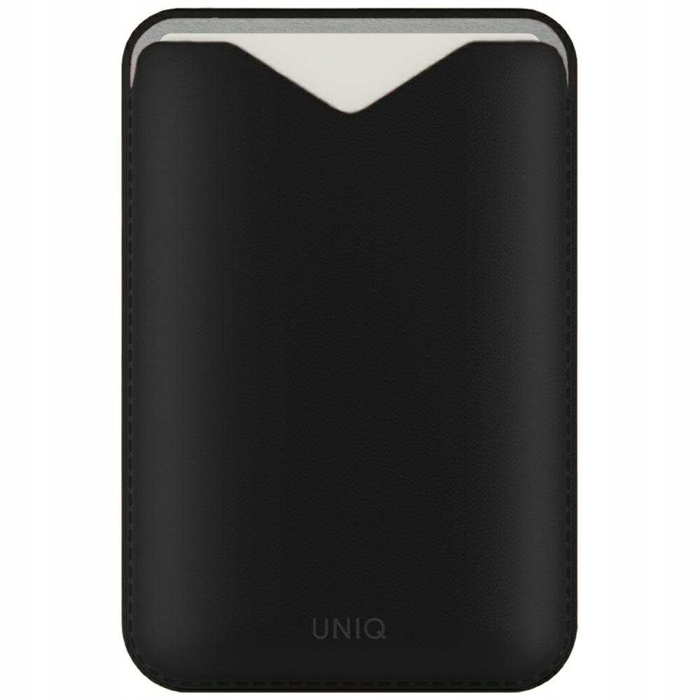 Magnetyczny portfel Uniq Lyden Evo stojak na telefon czarny