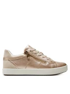 Sneakersy damskie - Geox Sneakersy D Blomiee D366HE 0AJ22 C2L5V Złoty - miniaturka - grafika 1
