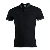Koszulki męskie - Joma Bali II męska koszulka polo czarny czarny X-L 100748.100 - miniaturka - grafika 1