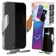 Uchwyty samochodowe do telefonów - Xblitz Automatyczny Uchwyt Samochodowy Z Funkcją Bezprzewodowego Ładowania FX4 Elegance - miniaturka - grafika 1